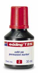4-T100xxx* edding T 1000 refill ink For refilling large quantities of the edding permanent markers. Permanent, waterproof ink. Contents: 1000 ml. edding T 1000 Colours: -.