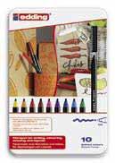 4-1300-20 Colours: -012, 014-020, 028. 007 008 1300/40 S Metal box of 40 pens.