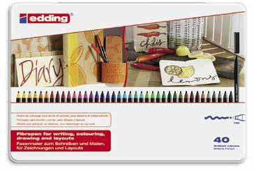 width, also ideal for inking stamps. Water-based ink. Ink water-soluble until dry. Colours: -010.