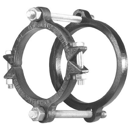 Specifications - Uni-Flange Series 1350 Series 1350 Uni-Flange Restraint Device for PVC Bell Joints The Uni-Flange Series 1350 offers the fastest, most economical method of restraining bell and