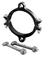 The Uni-Flange Mechanical Joint Repair Kit offers the ability to repair a leak while restraining the existing joint.