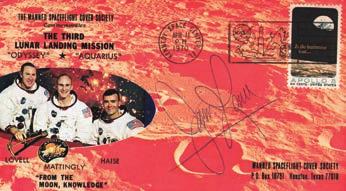 SP(G04)01A 125 100 1965 US Rocket cover signed by James McDivitt (Gemini 4, Apollo 9),