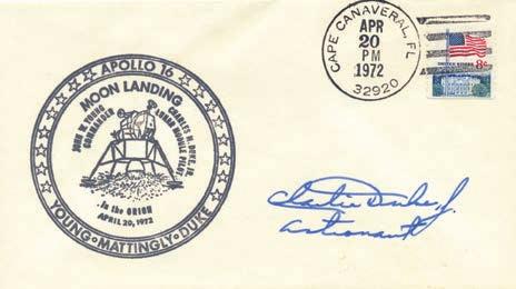 SP(A07)04C 250 200 Apollo 7 cover with purple illustration and Cape Canaveral October