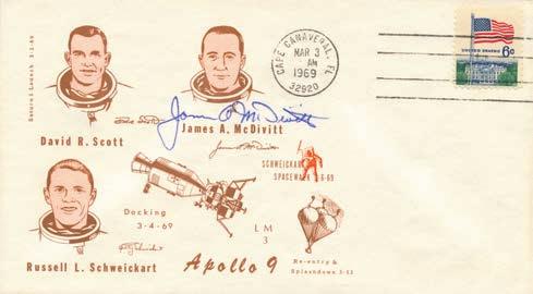 Signed by Frank Borman (Gemini 7 & Apollo 8).
