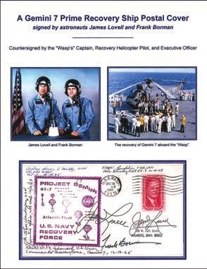 Signed by Apollo 7 crew members Walt Cunningham & Don Eisele, plus the Apollo 7