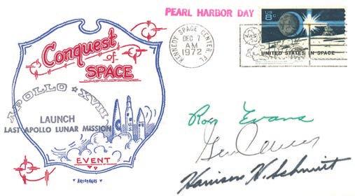 Signed by John Glenn (Mercury 6 & STS-95).