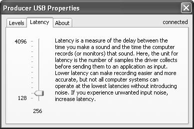 Latency Tab (Windows) Mac OS X In Mac OS X, the buffer size is adjusted within Pro Tools SE by choosing the File Menu > Preferences to open the Preferences dialog, then choose the Audio page.