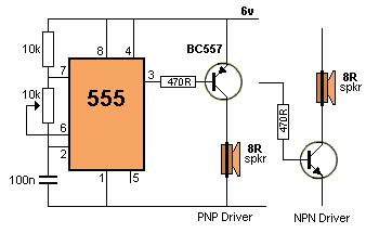 Pin 7 connects to the 0v rail during part of a cycle and this will discharge the capacitor very quickly and produce a very brief "low" on the output.