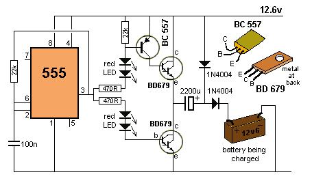 12v DC to 12v DC BATTERY CHARGER (and 19v see below) You cannot charge a 12v battery from a 12v battery.