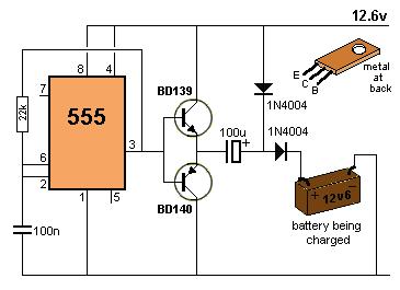 This circuit will deliver about 150mA 12v DC to 19v DC This circuit can also be used to charge some of the older-style laptops that need a 19v supply.