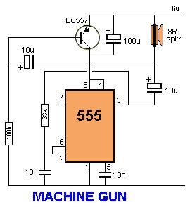 similar to a machine gun: LATCH This circuit is a LATCH and