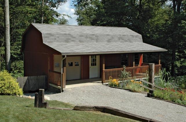 Scioto scioto Extended gambrel roof, 6 6 walls with 4 side porch or 8 walls with 7 side porch.