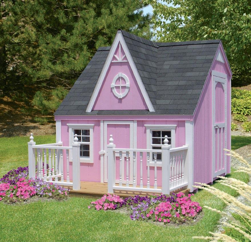 KidzSpace Your child will be the envy of the neighborhood with a KidzSpace playhouse. Standard safety features include child-safe glass and an adult entrance.