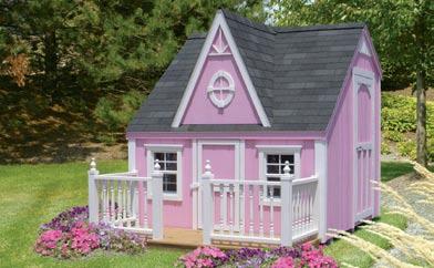 Gardener 13 KidzSpace Playhouses in 3 styles, built-in safety features and lots of fun Victorian, Castle & Clubhouse 14