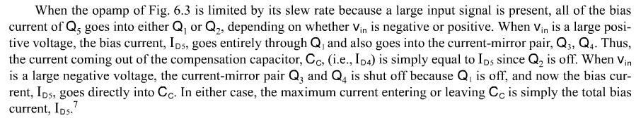 6.1.3 Slew rate (In fact, it requires the