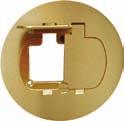 Round Floor Box Covers Brass Brass Covers Features E42728 U.S.