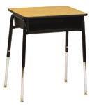 ½" - 35 ½" Royal desks feature heavy-duty, pedestal or U-shaped frames that are joined