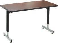 Apollo & Pedestal Leg Activity Tables Apollo Markerboard Table with LockEdge Constructed with a 1 1 8