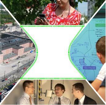 Helsinki Living Lab Funnel USERS ENABLERS infrastructure policies needs & desires cases &