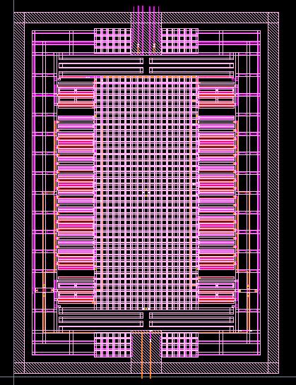 "Appendix" chip number: act52a size: 510µm by 350µm sensing finger number: 40 single metal layer (metal3) spring: