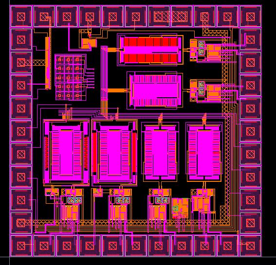 "Appendix" chip number: act59b gyro size: 600µm by 420µm sensing finger number: 40 single metal layer (metal3), poor curling