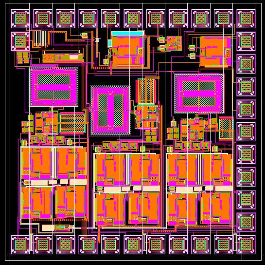 "Appendix" chip number: hh_ams13 gyro size: 450µm by 350µm sensing finger number: 40 three