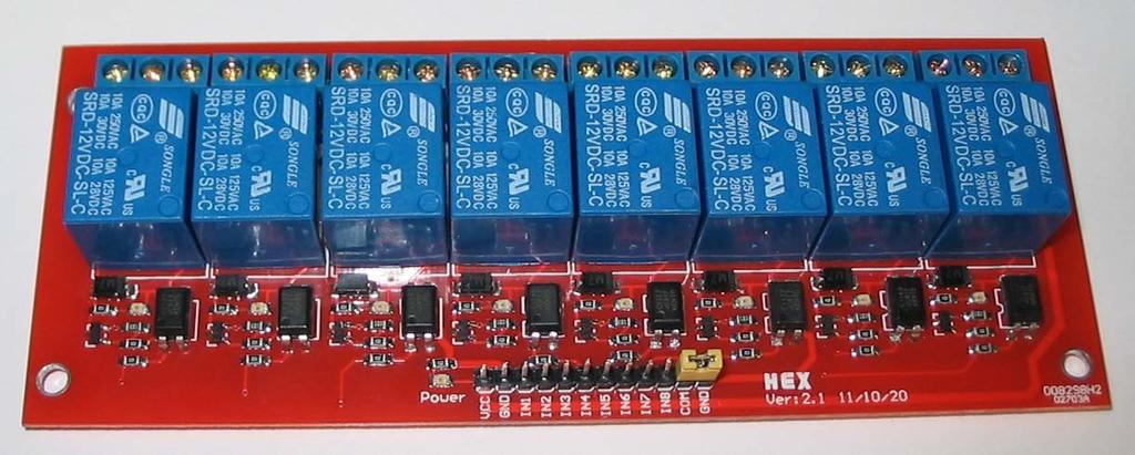 Application Notes Relay Board Available! A relay board is available for the controller. You can find the board in ebay.