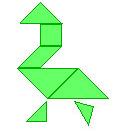 Kindergarten Mathematics Unit 1 Name Date Tangram Challenge Find as many ways as possible to create the shapes below using tangram pieces.