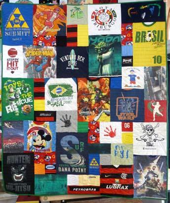 Why should I have a Bar Mitzvah or Bat Mitzvah T-shirt quilt made? Bar or Bat Mitzvah is a Jewish coming of age ritual.