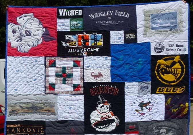 Whether you choose to tell or not to tell your child about the quilt, the quilt will still wow your Bar or Bat Mitzvah.