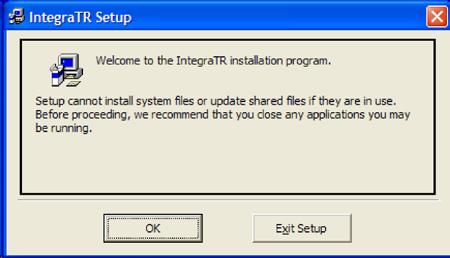 Integra-TR FPS is available on the Start-Up CD-ROM as a.zip file. You may also visit the Download Library available from the Support Menu at www.calamp.com for the most current version available.