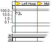 The stitches in each hoop section will later be sewn at the designated physical hoop position. For most file types, BuzzEdit will save each hoop section into a separate design file.