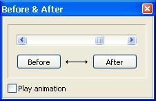 Manual DatInf DigiMakeup 8 Before and After This function is found under ''extras'' on the menu bar.