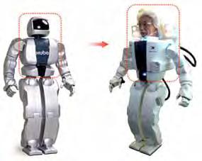 This problem was serious, as the robot may have appeared overly unusual. The first design alternative was an inverted triangle shape for the body, applying a perspective effect.