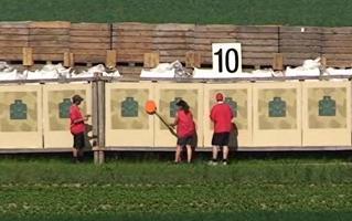 The alternative; In competitions, spotters have to go onto the field to spot or mark the hits on the target and relay that information back to the shooter.