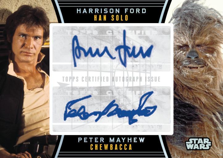 Wars, and Expanded Universe Autographs: 20 separate actors from all 6 Star