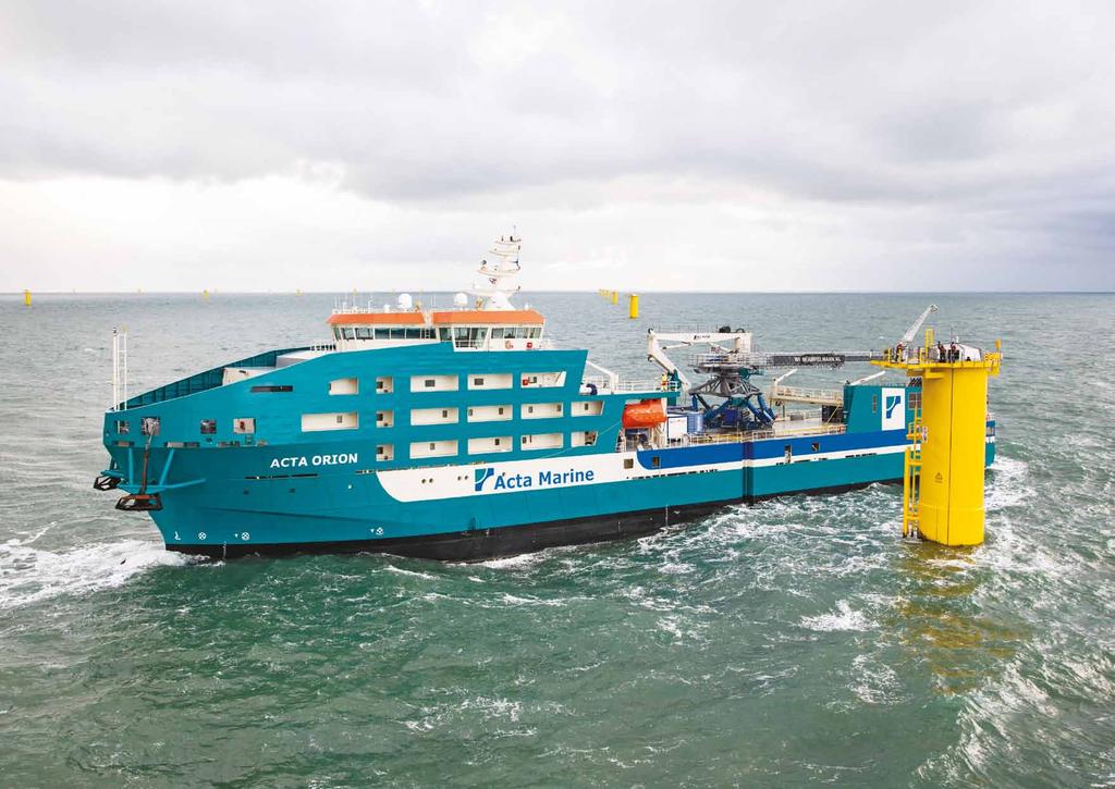 Offshore Energy Offshore Wind Our vessels can service the whole lifetime of offshore wind farms.