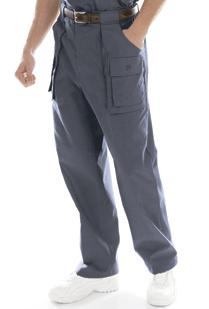Item # 8335 Covered elastic waistband, reinforced side pockets, fuller