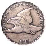 Only minted from 1856 to 1858, the Flying Eagle Cent was the first small cent