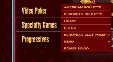 run your mouse over Specialty GAMES on the left side. A list will drop down, go to European Roulette! OK now you re registered and signed in and you know where the game is.