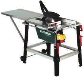 TABLE SAWS Metal processing Cordless tools Table Saw TKHS 315 M - 3,1 WNB Table Saw TKHS 315 M - 4.2 DNB Dimensions L x W x H 1.700 x 700 x 1.