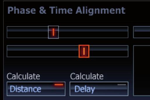Adjusting the time alignment A sensitive adjustment of the time alignment is the basis for a natural and precise sound staging in your car.