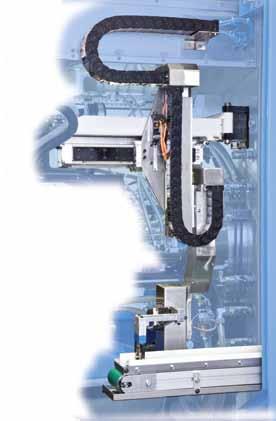 Schütte PC Series PC 011 Safe handling of workpiece and tool All spindle, feed and switch drives of the multi-spindle automatics in the PC series are controlled digitally.