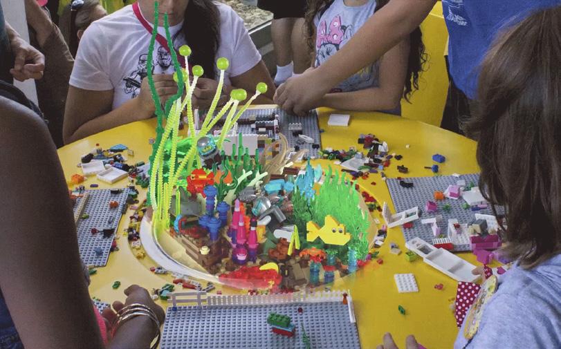 HOW IT WORKS Lego Live transports children into fantastic worlds, like