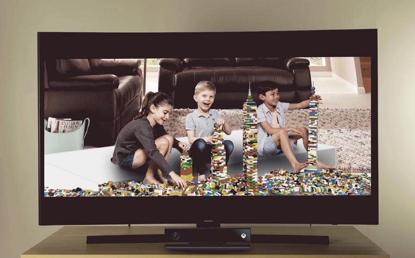 TRY IT AT HOME Kids can continue the fun of Lego Live at home with special Lego