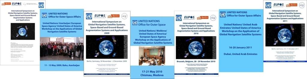 .. Workshops and of EUPOS Symposia related on