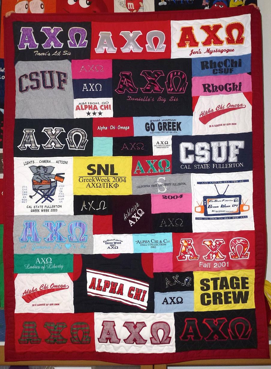 What if many of the designs on my T-shirts are Greek letters? Often, several of the designs on sorority T-shirts are simply the Greek letters of your sorority.