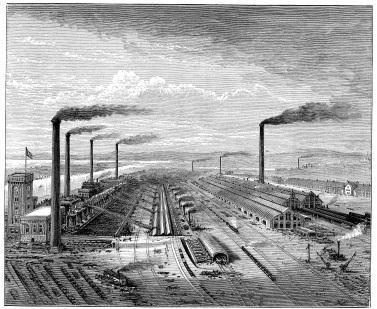 19 th century The industrial revolution started in Britain and together with rapid economic growth brought the development of transport and