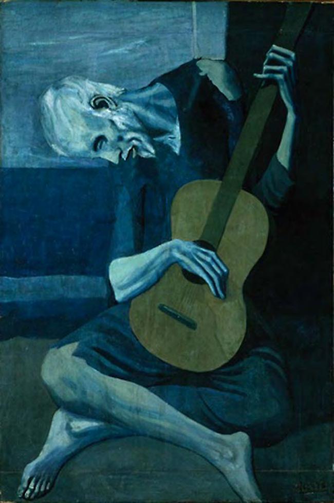 The Old Guitarist Pablo Picasso 1903 PABLO PICASSO Pablo Ruiz y Picasso was born was born October 25, 1881 in the city of Málaga, Spain.