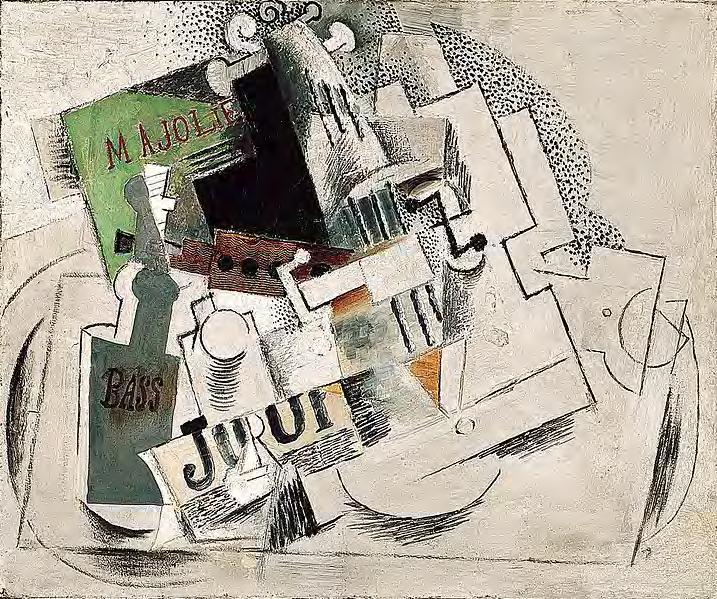 Analytic Cubism (1909 1912) Ma Jolie,